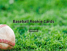 Tablet Screenshot of baseball-rookies.com